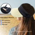 UNIQ Gorra Deportiva Beach fashion custom sun visor cap summer women lady straw visor hat UV-proof beach hat